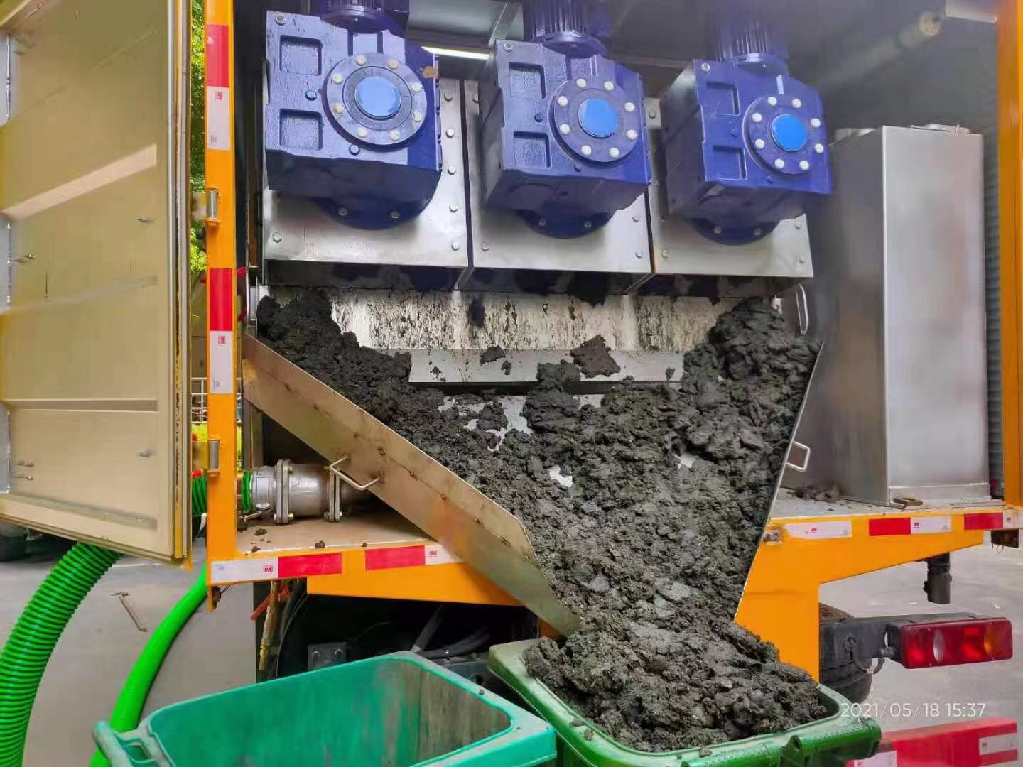 张家口化粪池清掏城市维护站-泥浆净化干湿分离处理